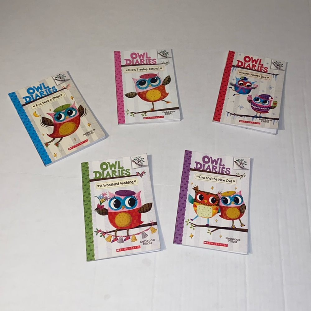 Scholastic Owl Diaries Five Books